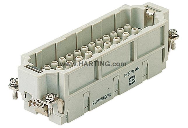 Han EE 46 Pos. Male Crimp Term.