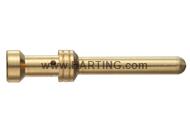 Han E M Crimp Contact Au 1.5 mm²/ 16 AWG