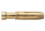 Han E F Crimp Contact Au WG 2.5 mm