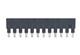 Jumper Along 1x12 black 16A