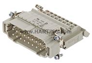 Han E AV 16 Pos. M Insert Term. Block Le