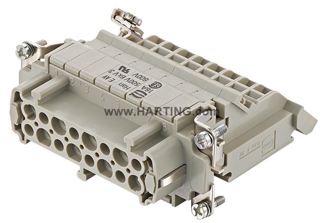 Han E AV 16 Pos. F Insert Term. Block Le