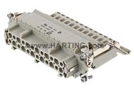 Han E AV 24 Pos. F Insert Term. Block Ri