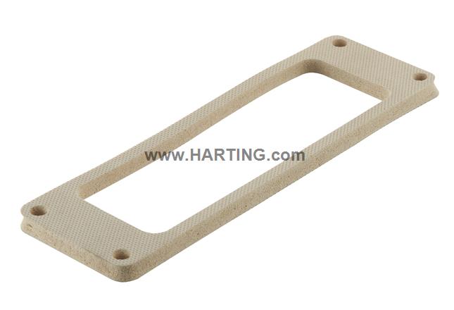 Han M 24 Gasket 5mm neoprene light grey