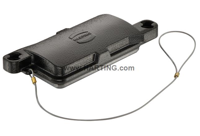 Han 10HPR hood cover toggle locking