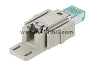 Han-Modular RJ45 GL Cat6A plug 8p