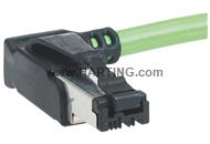 RJI IP20/ 90° gew. 2 X0° 22/7;20m;flex.