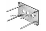 Han 48HPR mounting cover-PVD 1to2-3xM32
