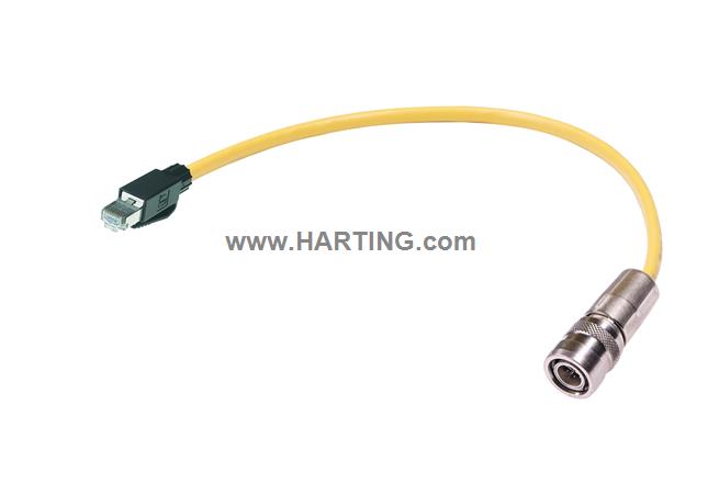 M12 X coded PushPull cable assembly,2m