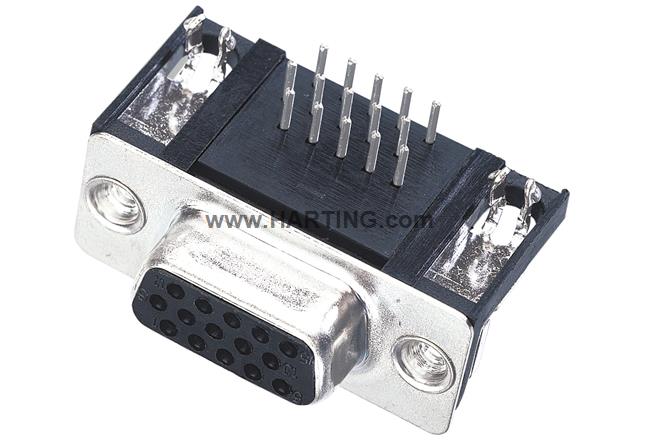 D SUB HD  FE RA 44P PL3_4-40 SCREW LOCK