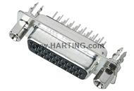 D SUB HD FE STR 26P S4_4-40 SCREW LOCK