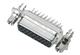 D SUB HD FE STR 26P PL3_4-40 SCREW LOCK