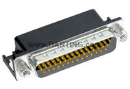 DSUB HD MA RA 26P S4 4-40 SCREW & B-LOCK
