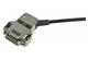 D Sub side entry metal hood 15 pole with