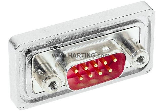 D SUB IP 67 15 POLE STRAIGHT FRONT METAL