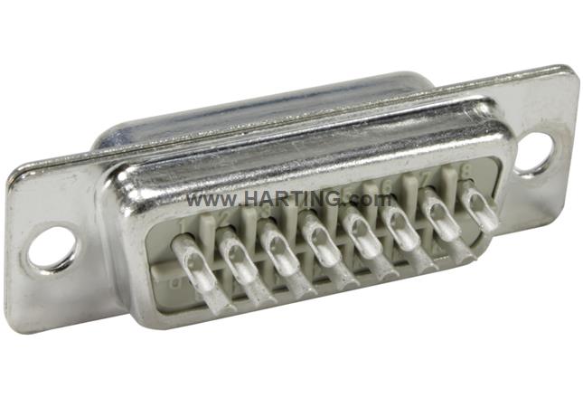 D SUB MA STAMPED SOLDER CUP 9P AU2