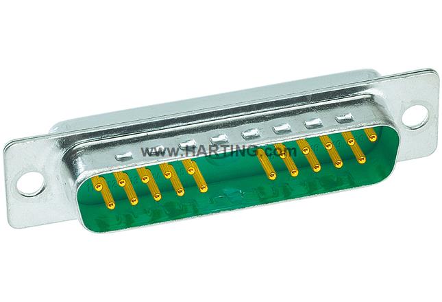 D-SUB M 5W1 STR MA SCUP TH NM30