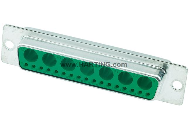 D-SUB M 24W7 STR FE SCUP TH PL3