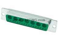 D-SUB M 24W7 STR FE SCUP TH NM30