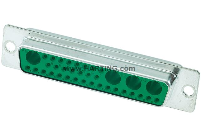 D-SUB M 36W4 STR FE SCUP TH NM30
