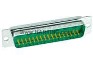 D-SUB M 24W7 STR MA SCUP TH NM30