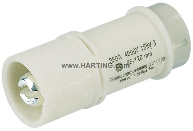 Han 1 HC 350A/4KV -male- 20-35 mm2