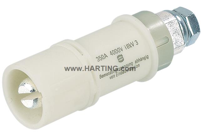 Han 1 HC 350 A / 4 KV MALE -SCREW