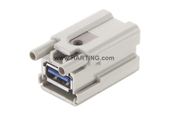 Han Brid-USB 3.0-F panel feed through