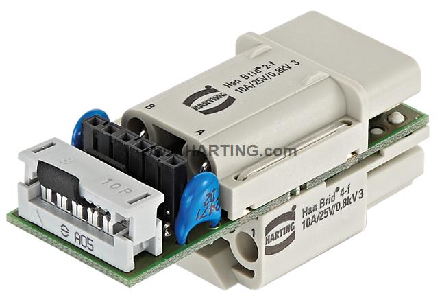 Han Brid-Female-C + Cu-Bus-Modul- Female
