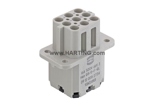 Han Q8/0-F-QL  1,5mm²fine strand wire