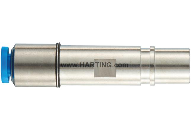Pneum. contact metal OD 4 female