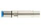 Pneum. contact metal OD 3 female+valve