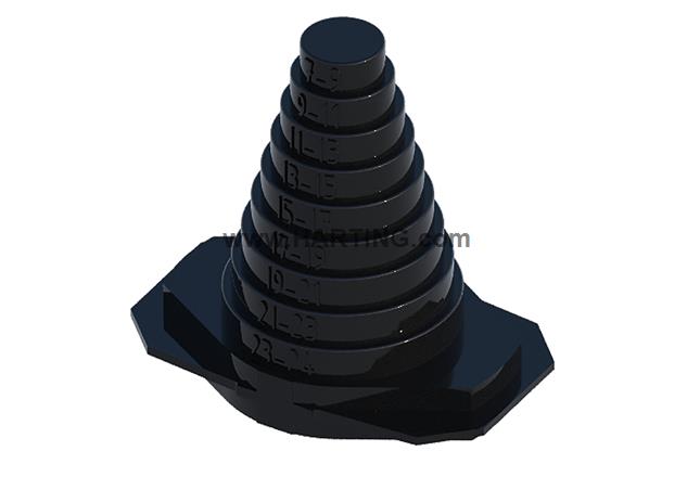 Flexbox bellows seal insert large 9-24mm