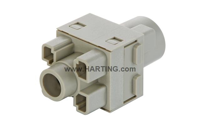Han 200A crimp module, female
