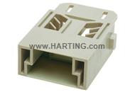 Han RJ45 module, male for patch cords