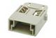 Han RJ45 module, male for patch cords