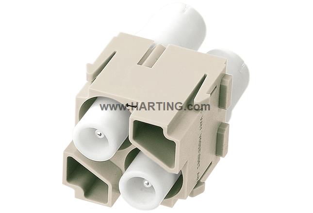 Han HV module, 16A 5000V male