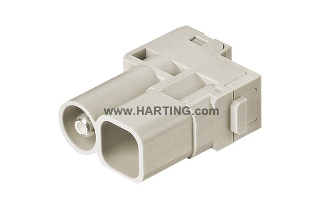 Han 70A Hybrid module, male 6-16mm²