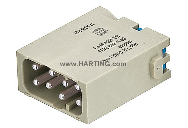 Han EE Quick-Lock module, male