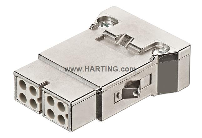 Han Megabit insert female (shield-GND)