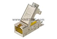 Han-Mod RJ45 IDC cable jack 4P AWG 24-22