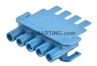 female insert 20A, blue