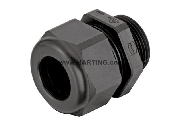 Cable clamp M20, 6-12m, thermopla. black