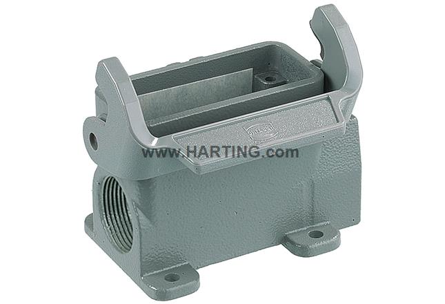 Han 10A-HSM-HC 1 Lever 2xM20