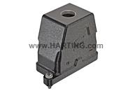 Han 10HPR Hood Top Entry M32 Screw lock