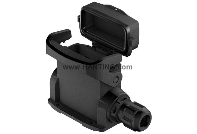 Han-Eco 10A-HSM1-M20 w. cover/cable gl.