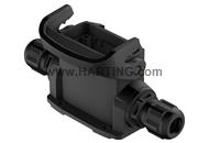 Han-Eco 10A-HSM2-M25 w. cable gl.