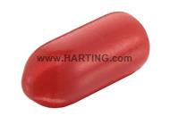 Protection cap LC female contact red