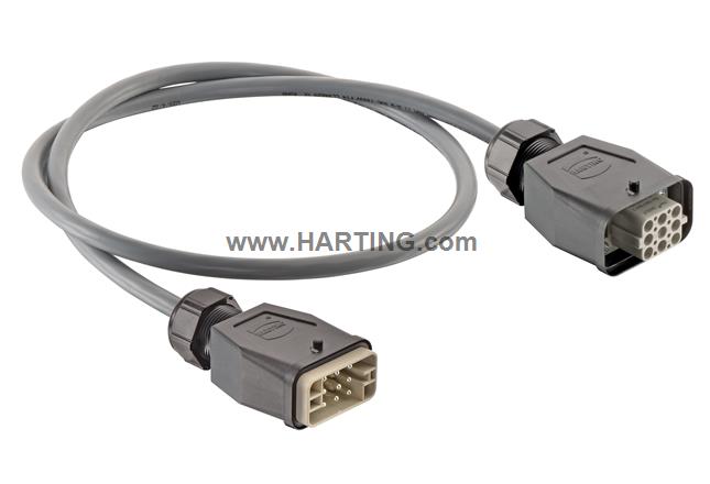 Han Q 8/0 UL2237 top entry 1-Lever 1,0m