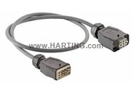 Han Q 8/0 UL2237 top entry 1-Lever 1,0m